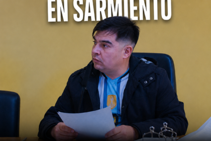 Concejal impulsor del proyecto de colectivos urbanos en Sarmiento.
